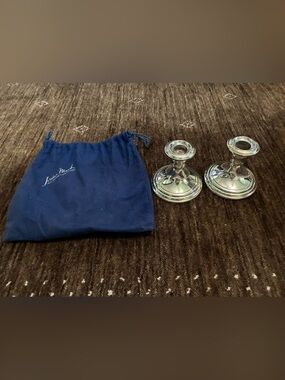 Vintage Gorham 661 Weighted Silver Candlesticks